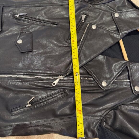 Rebecca Minkoff Leather Moto Biker Jacket - Picture 9 of 13